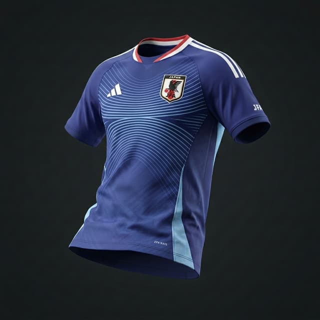 Camisa da Seleção da Japão - Copa 2026 Padrão Original 1:1