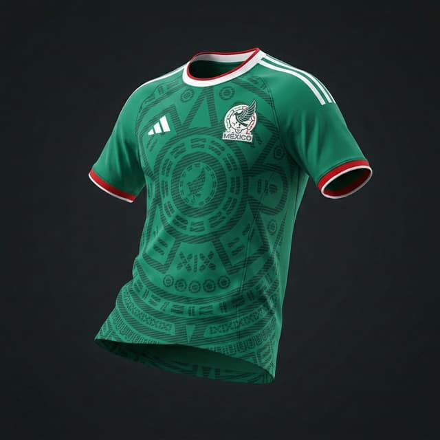 Camisa da Seleção da México - Copa 2026 Padrão Original 1:1