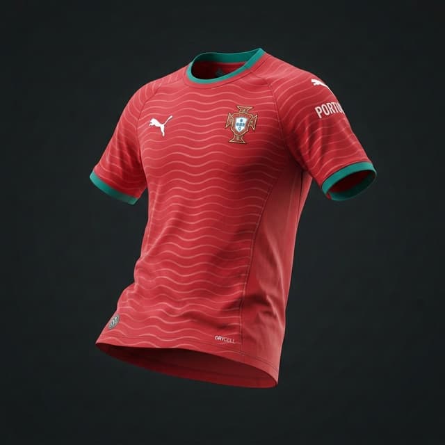 Camisa da Seleção da Portugal - Copa 2026 Padrão Original 1:1